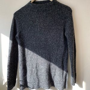 Old Navy Heather Grey Mock Turtleneck Sweater
